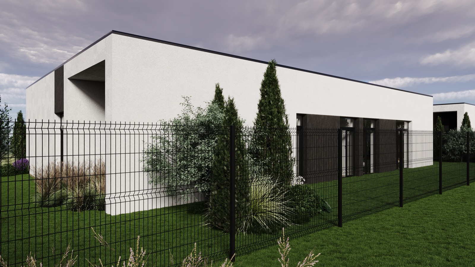 Liepų alėja — modernus namas su garažu